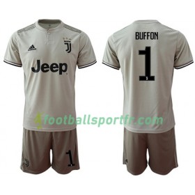 Tenue Juventus Buffon 1 Enfant Extérieur 2018-2019 Maillot de Foot